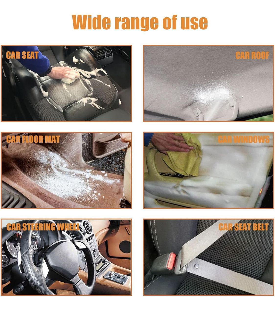 Nettoyant Mousse Multifonction CAR MAGIC SPRAY