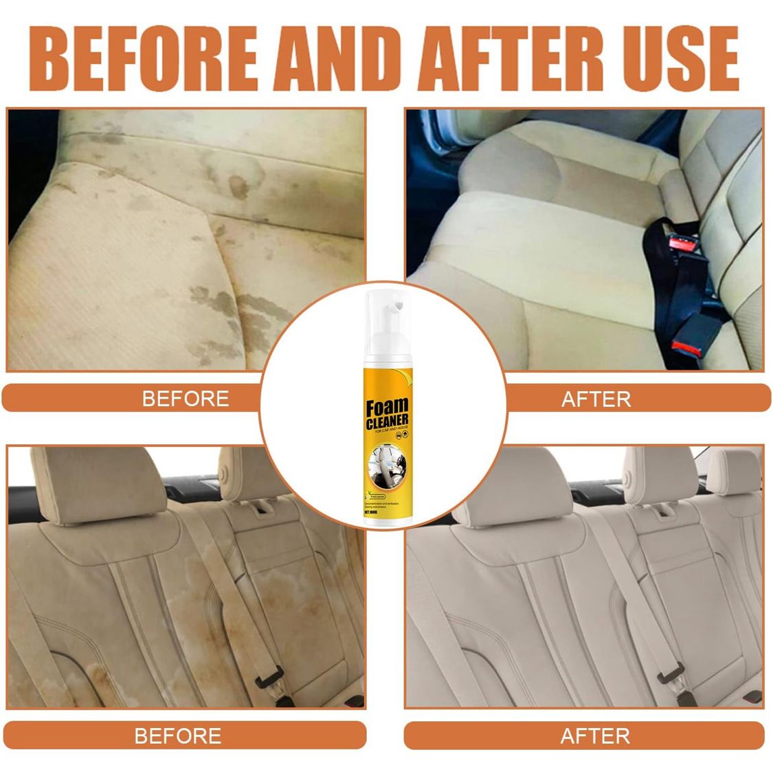 Nettoyant Mousse Multifonction CAR MAGIC SPRAY