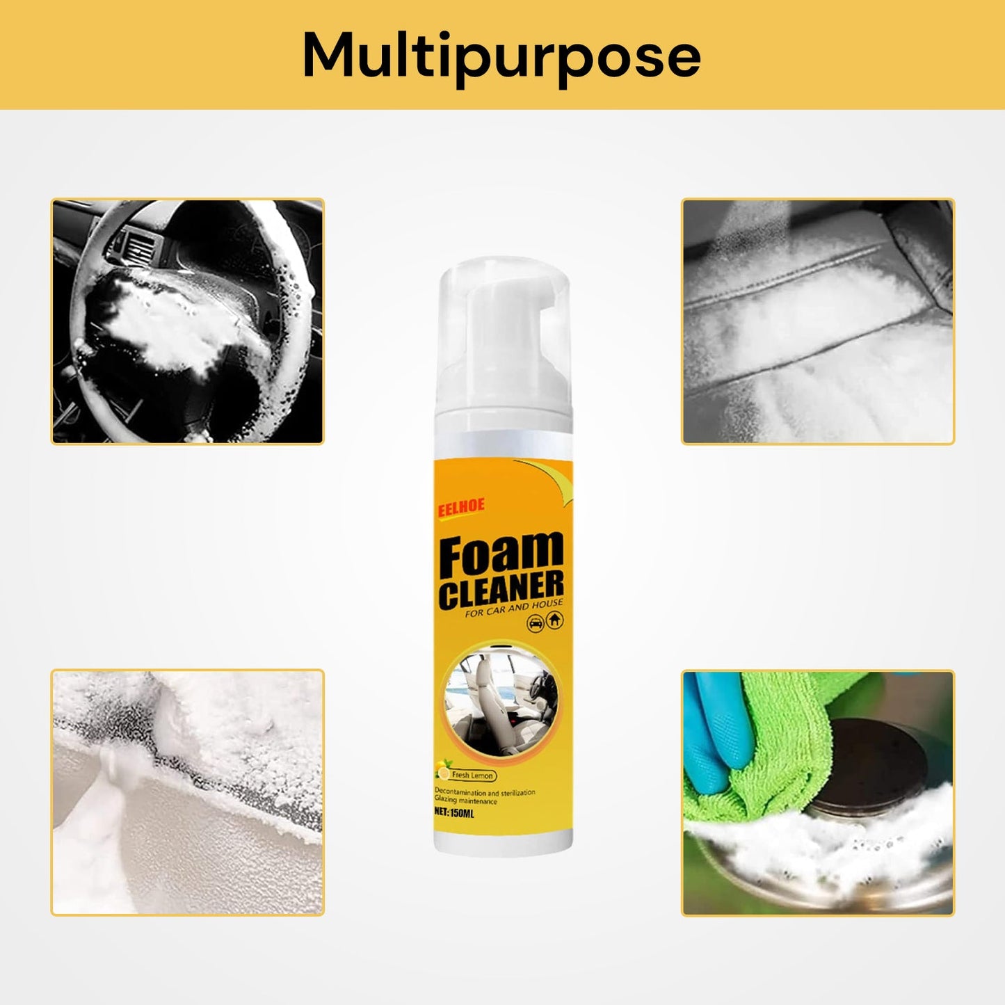 Nettoyant Mousse Multifonction CAR MAGIC SPRAY