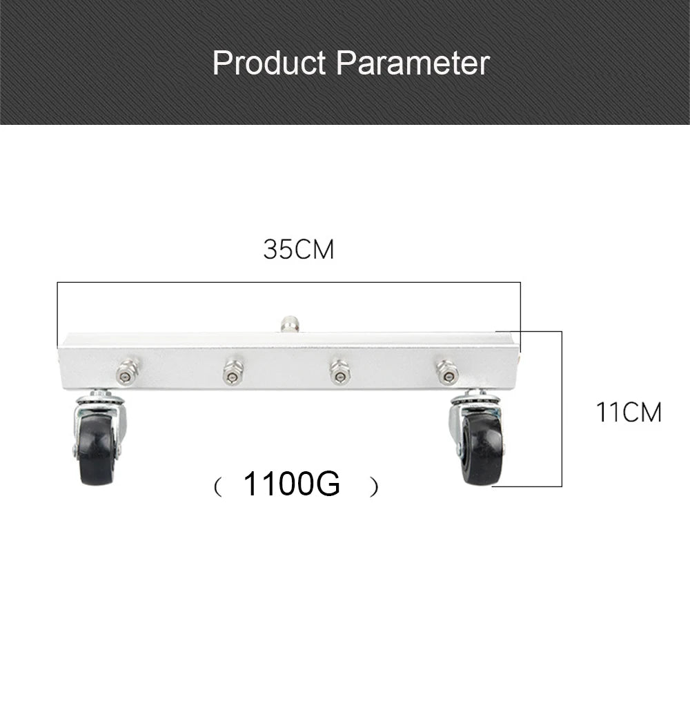 4000PSI Car Chassis Cleaning Undercarriage Cleaner High Pressure Washer Car Cleaning Nozzle Water Broom Road Ground Sweep