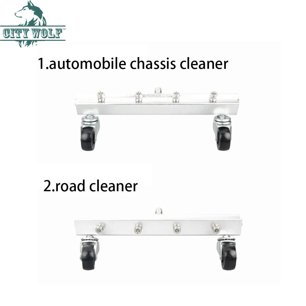 4000PSI Car Chassis Cleaning Undercarriage Cleaner High Pressure Washer Car Cleaning Nozzle Water Broom Road Ground Sweep
