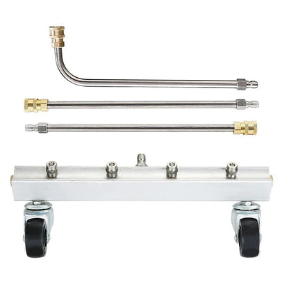 4000PSI Car Chassis Cleaning Undercarriage Cleaner High Pressure Washer Car Cleaning Nozzle Water Broom Road Ground Sweep