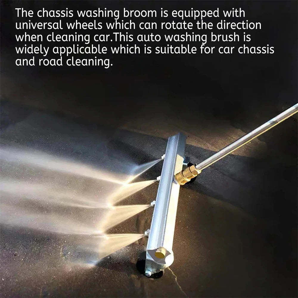 4000PSI Car Chassis Cleaning Undercarriage Cleaner High Pressure Washer Car Cleaning Nozzle Water Broom Road Ground Sweep