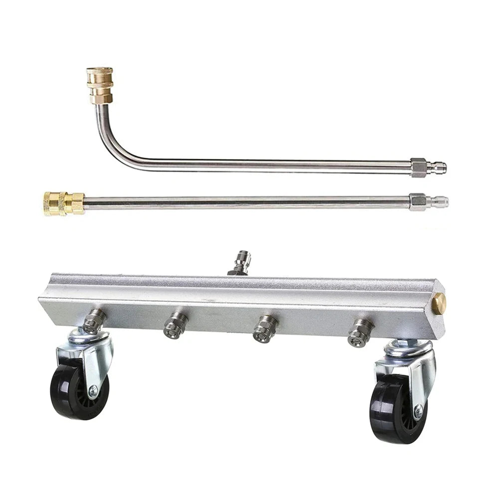 4000PSI Car Chassis Cleaning Undercarriage Cleaner High Pressure Washer Car Cleaning Nozzle Water Broom Road Ground Sweep