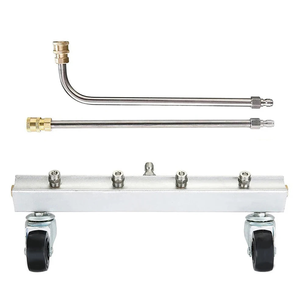 4000PSI Car Chassis Cleaning Undercarriage Cleaner High Pressure Washer Car Cleaning Nozzle Water Broom Road Ground Sweep