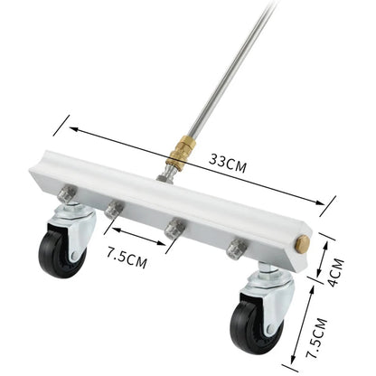 4000PSI Car Chassis Cleaning Undercarriage Cleaner High Pressure Washer Car Cleaning Nozzle Water Broom Road Ground Sweep